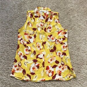 Rose + Olive Sleeveless Blouse